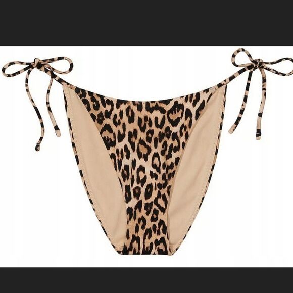 1138 NWT Victoria Secret Cheeky String Bikini Bottom Sz Med - Picture 1 of 6